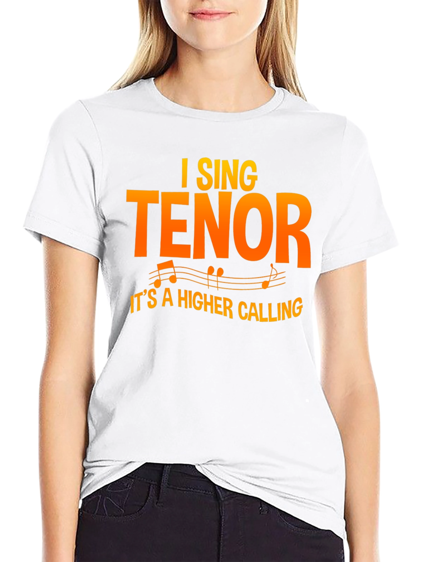 I Sing Tenor T-Shirt - Musician Apparel