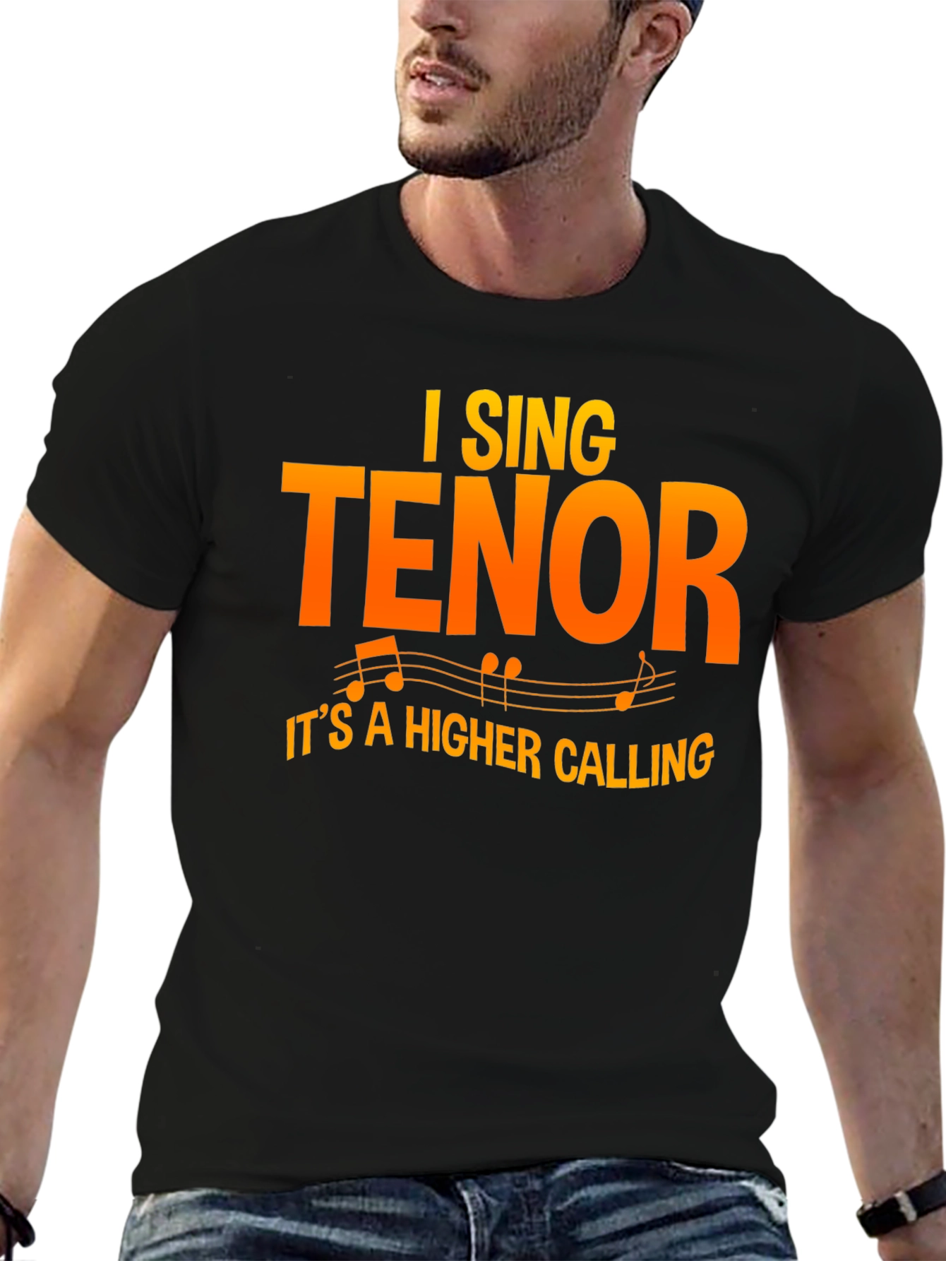 I Sing Tenor T-Shirt - Musician Apparel