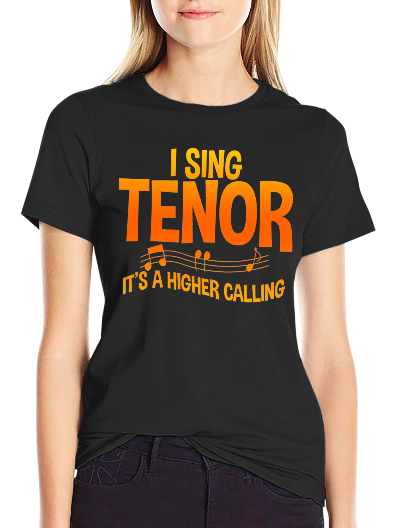 I Sing Tenor T-Shirt - Musician Apparel
