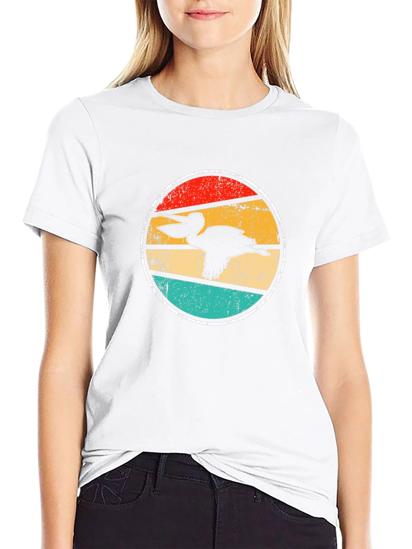 Retro Pelican Graphic Tee
