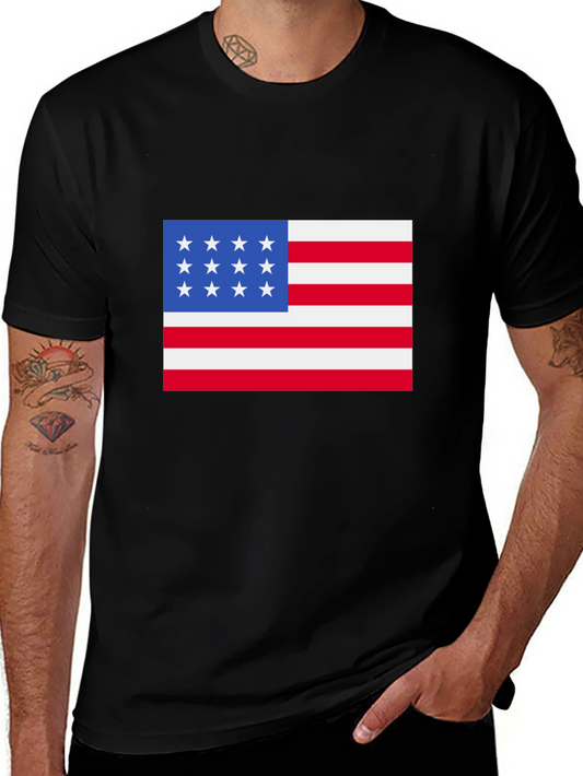 Vintage US Flag T-Shirt - Patriotic Design