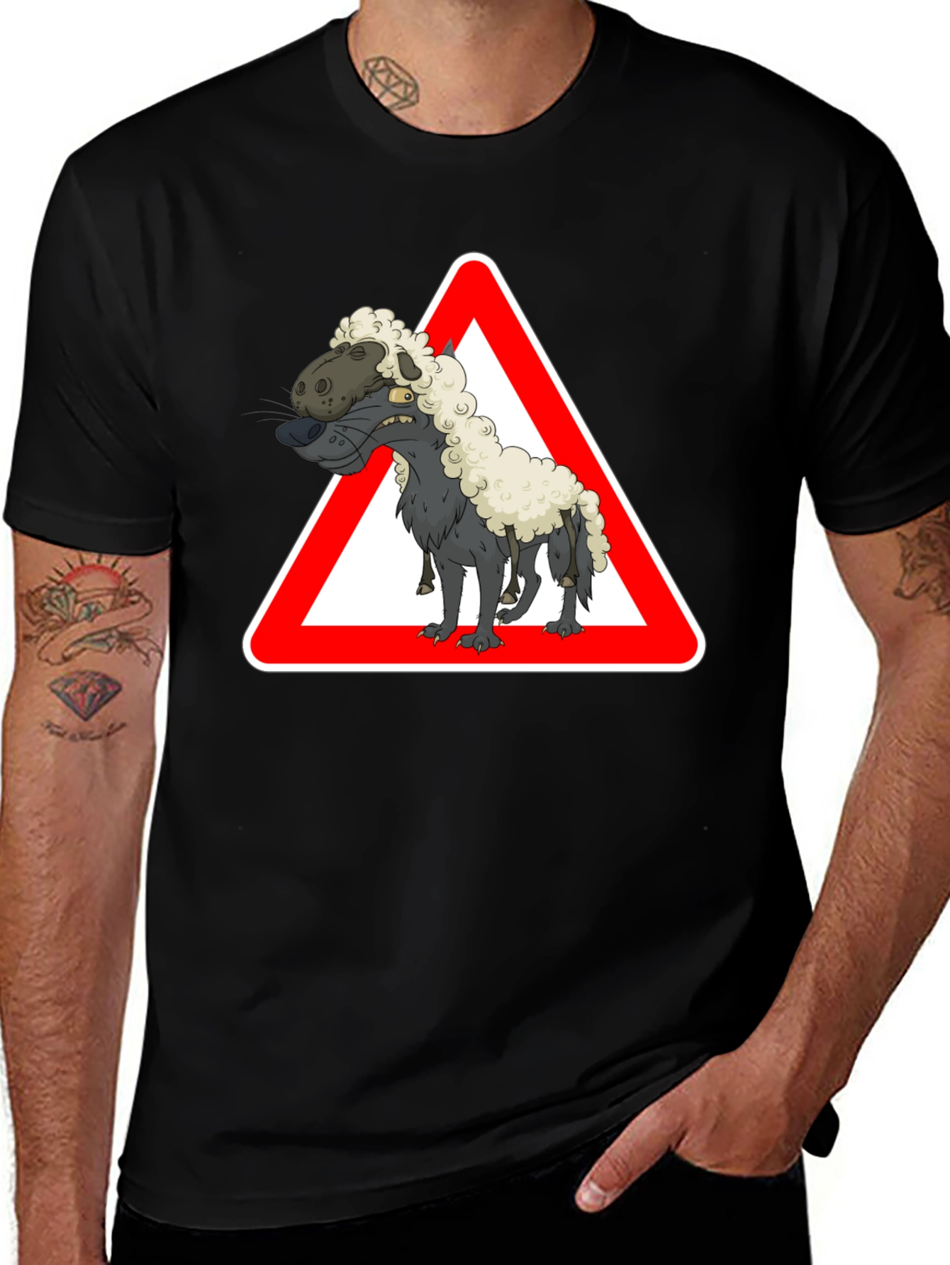 Wolf in Sheeps Clothing Graphic Tee
