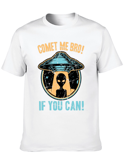 Comet Me Bro! UFO Alien Graphic T-Shirt