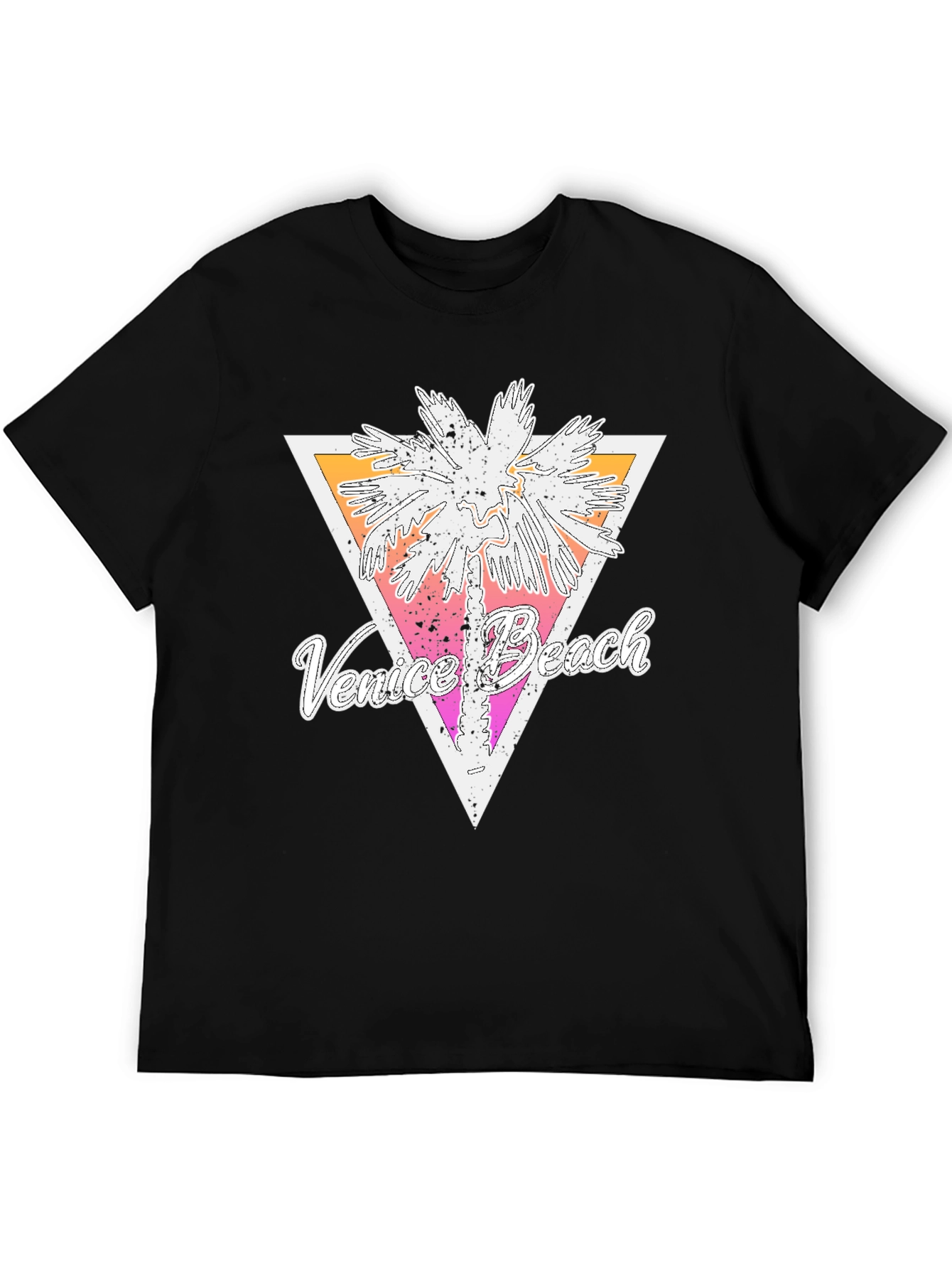 Venice Beach Palm Tree Graphic T-Shirt