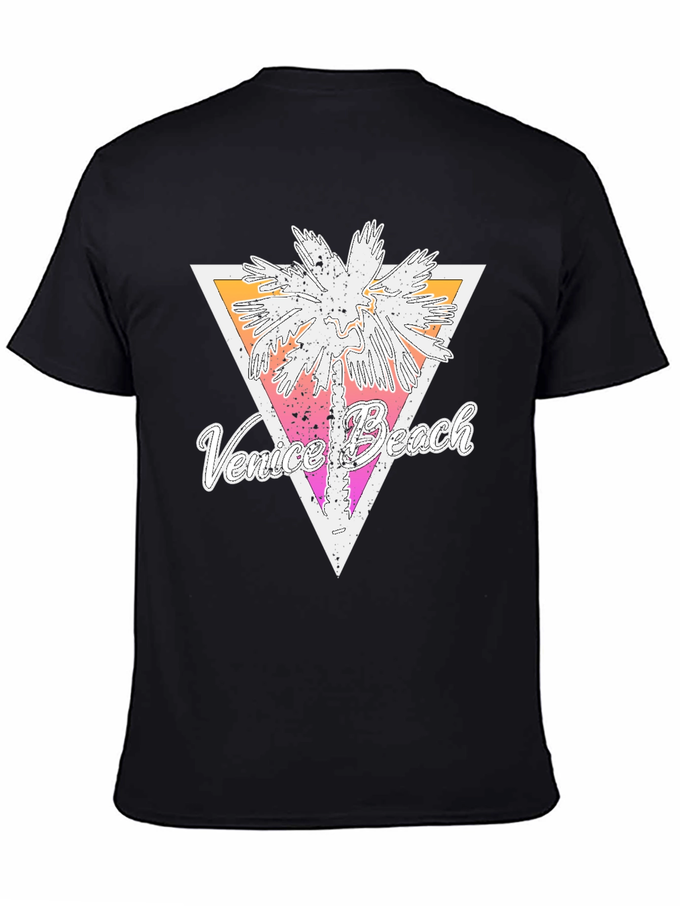 Venice Beach Palm Tree Graphic T-Shirt