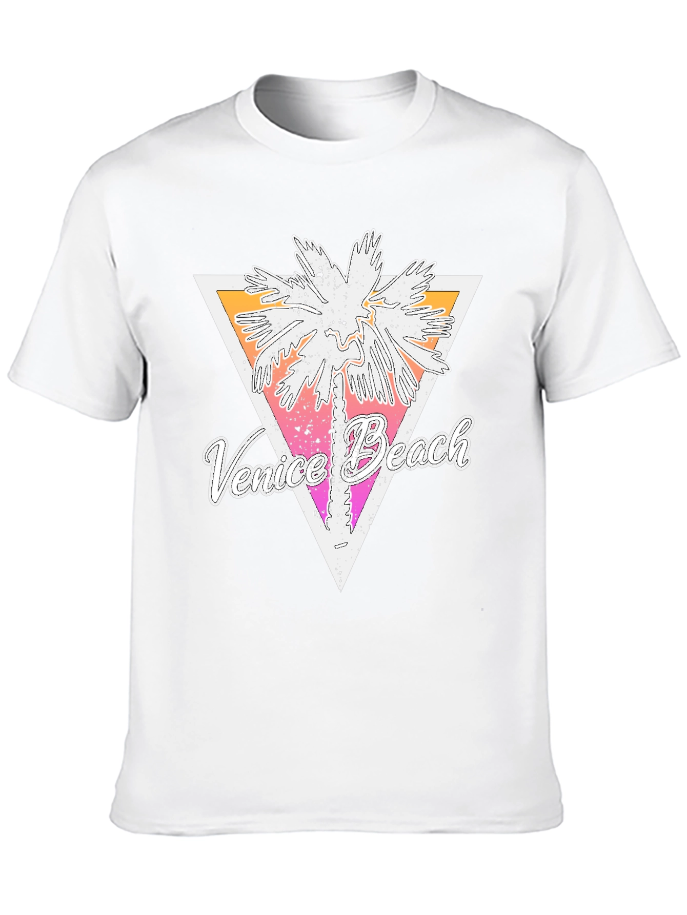 Venice Beach Palm Tree Graphic T-Shirt