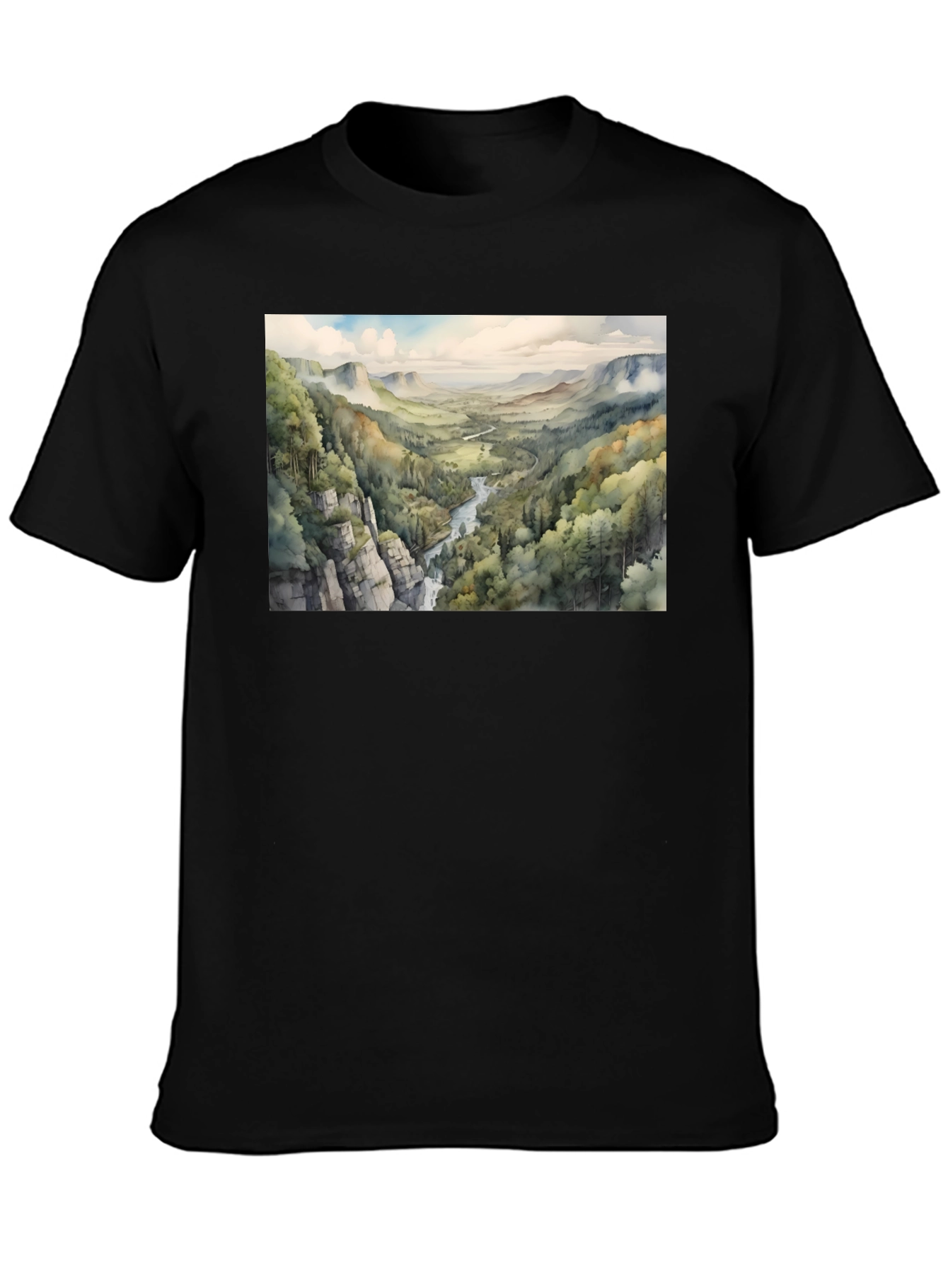 Scenic Valley View T-Shirt