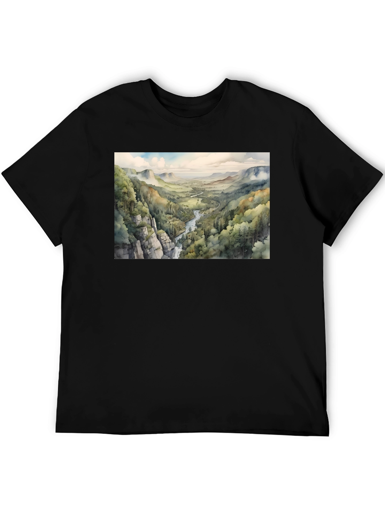 Scenic Valley View T-Shirt