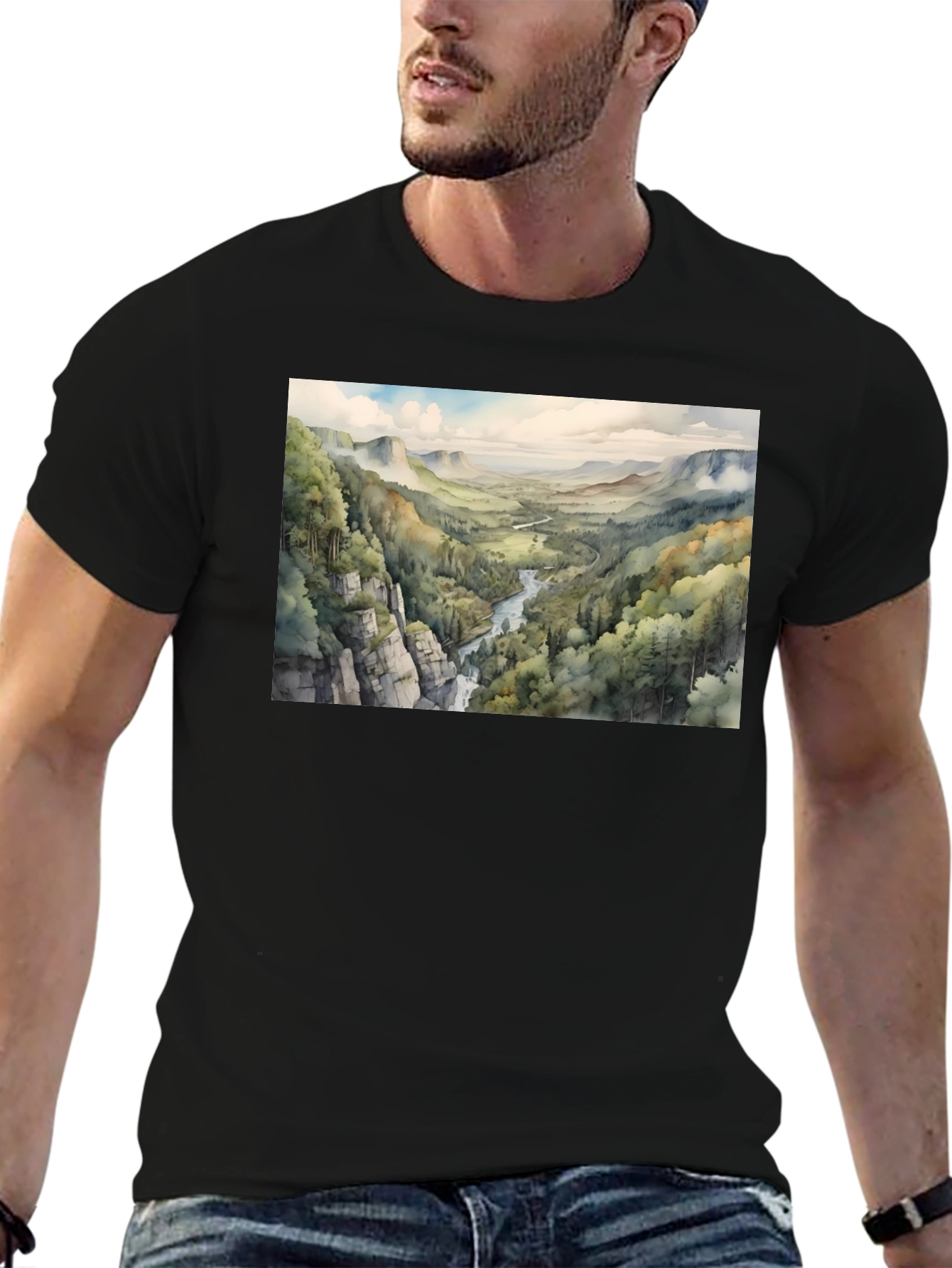 Scenic Valley View T-Shirt