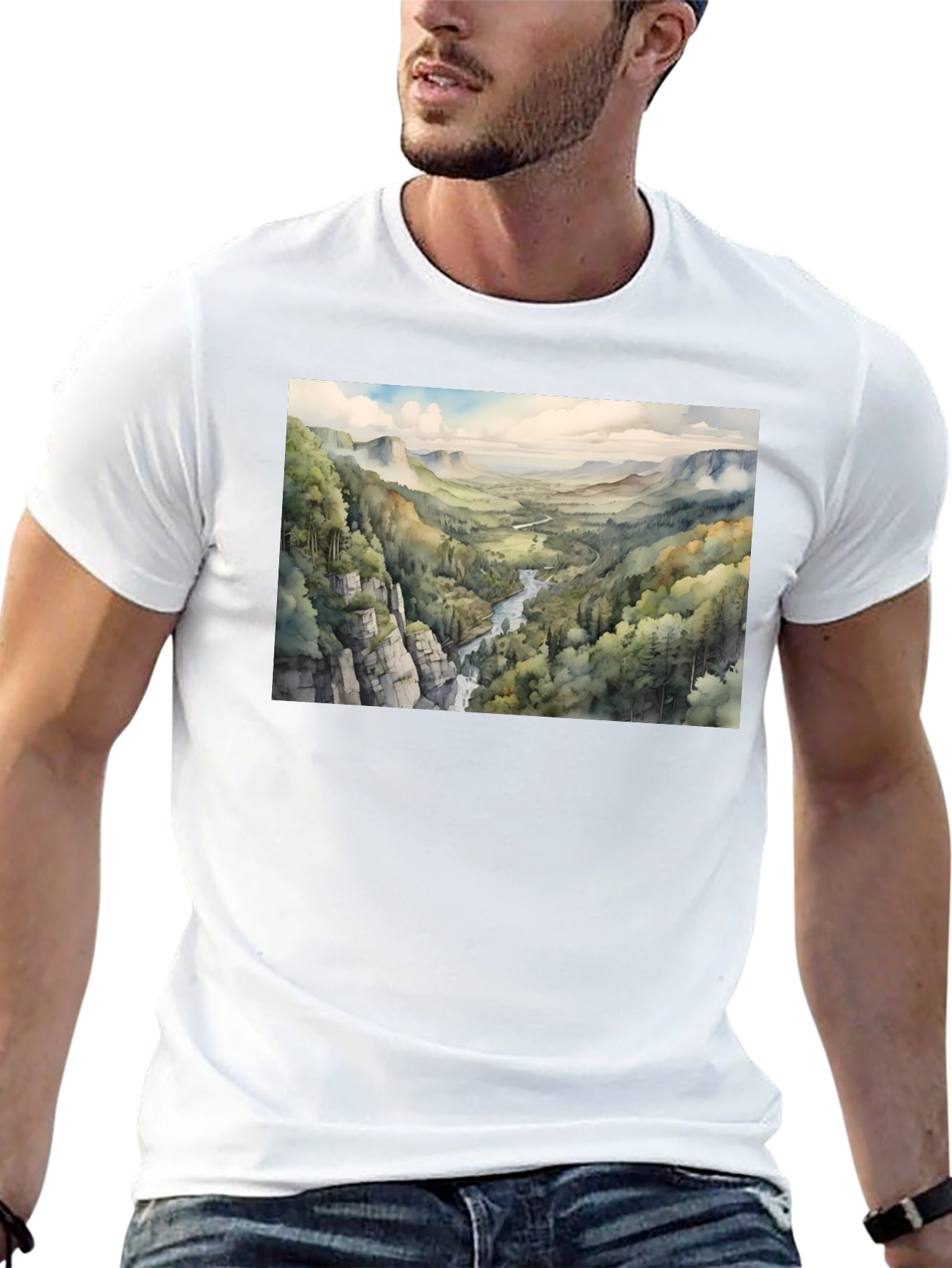 Scenic Valley View T-Shirt
