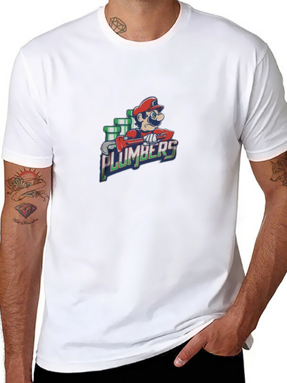Mario Plumbers Graphic T-Shirt