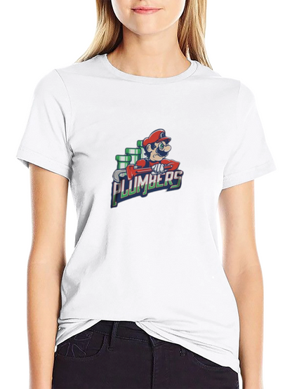 Mario Plumbers Graphic T-Shirt