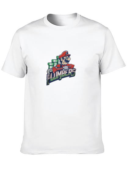 Mario Plumbers Graphic T-Shirt