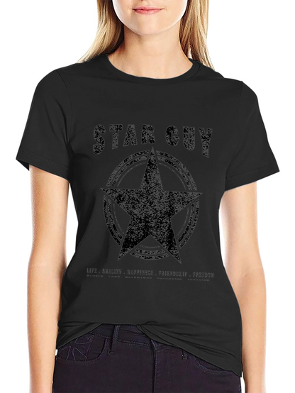 Star Guy Graphic Print T-Shirt