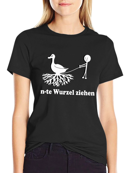 Funny Duck Root Math Pun T-Shirt
