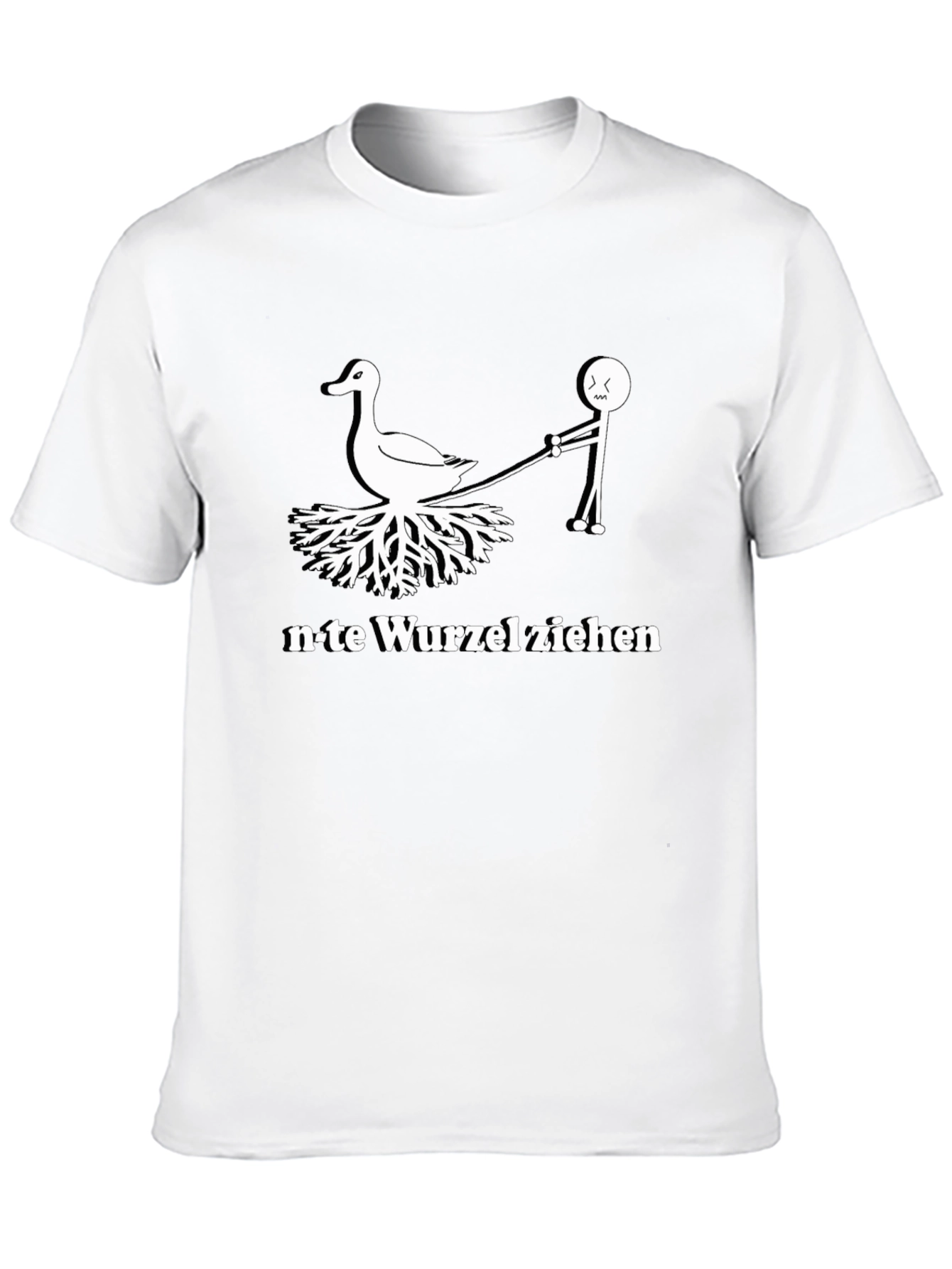 Funny Duck Root Math Pun T-Shirt