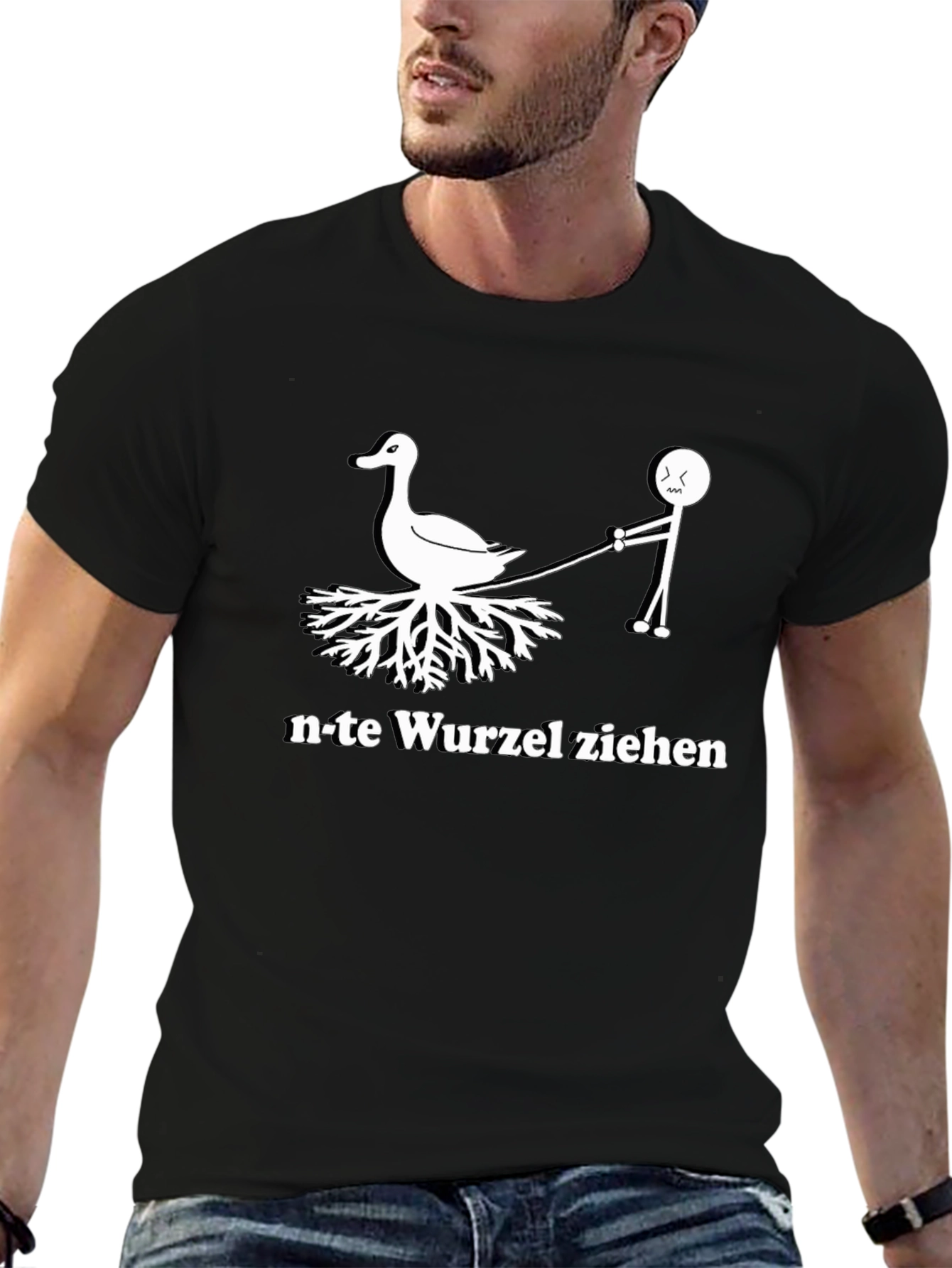 Funny Duck Root Math Pun T-Shirt