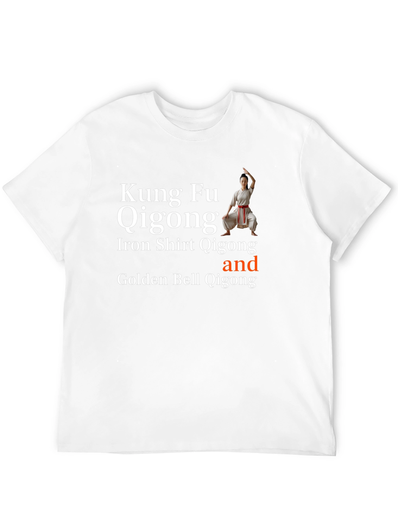 Kung Fu Qigong Black T-Shirt