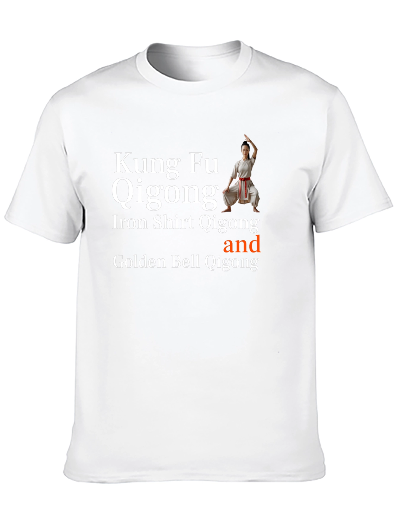 Kung Fu Qigong Black T-Shirt