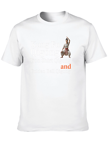 Kung Fu Qigong Black T-Shirt