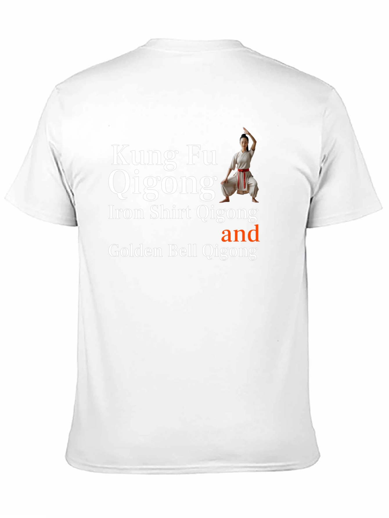 Kung Fu Qigong Black T-Shirt