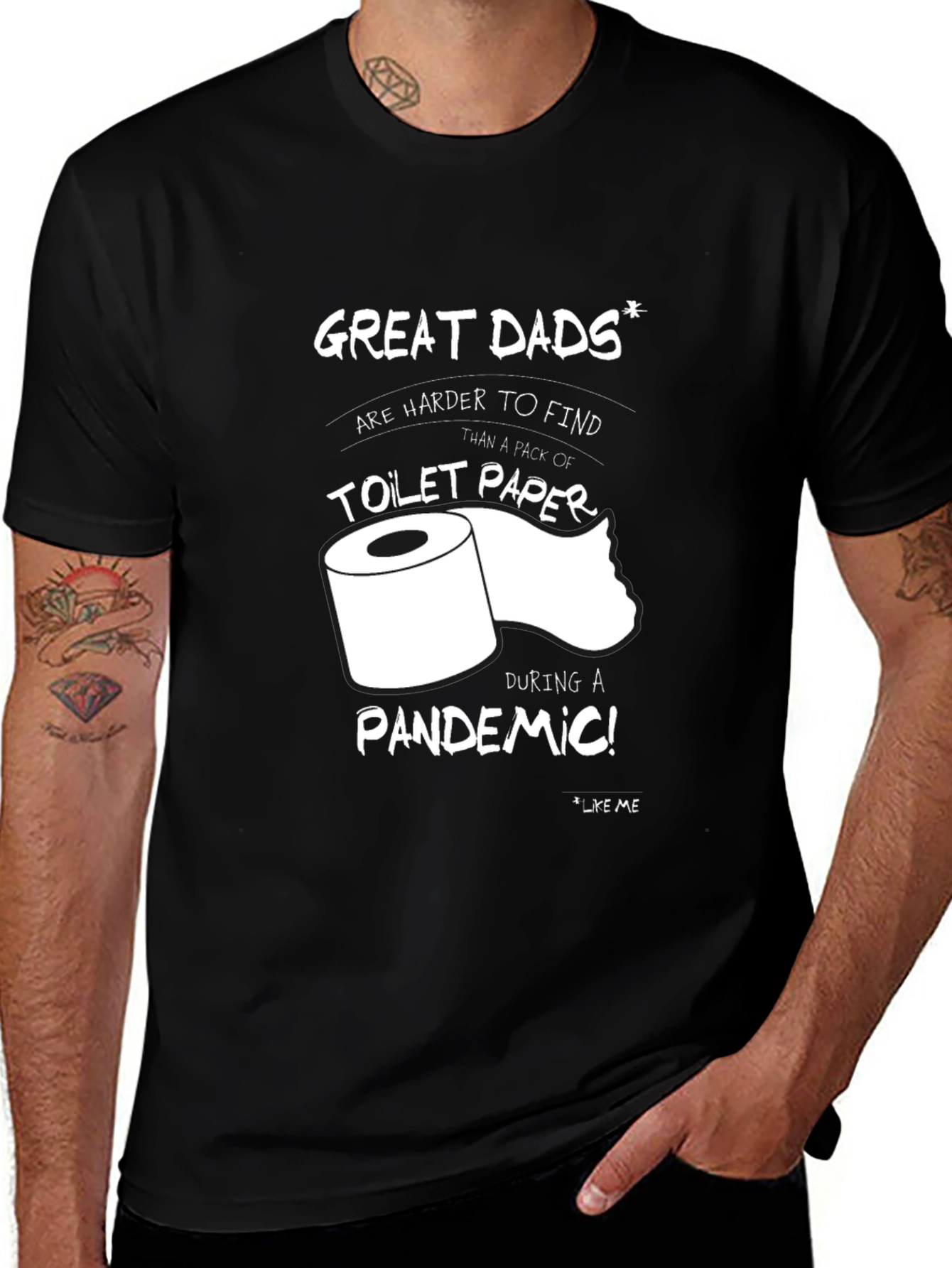 Great Dads Toilet Paper Pandemic T-Shirt