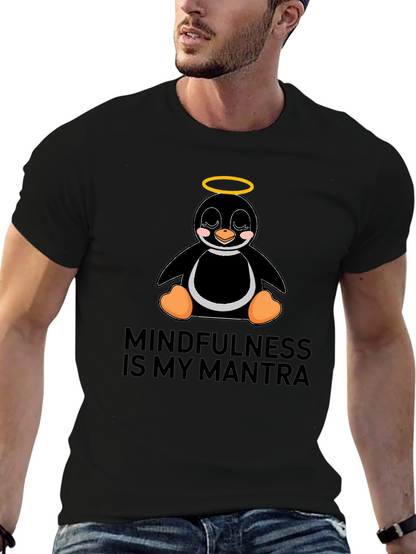 Mindfulness Penguin T-Shirt