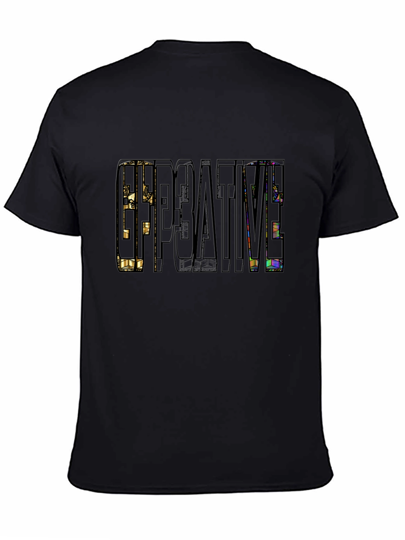 Creative Graphic Tee - Modern Design
