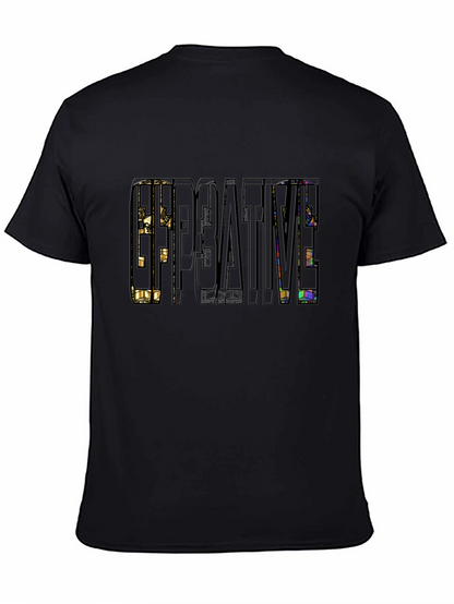 Creative Graphic Tee - Modern Design