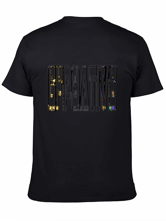 Creative Graphic Tee - Modern Design