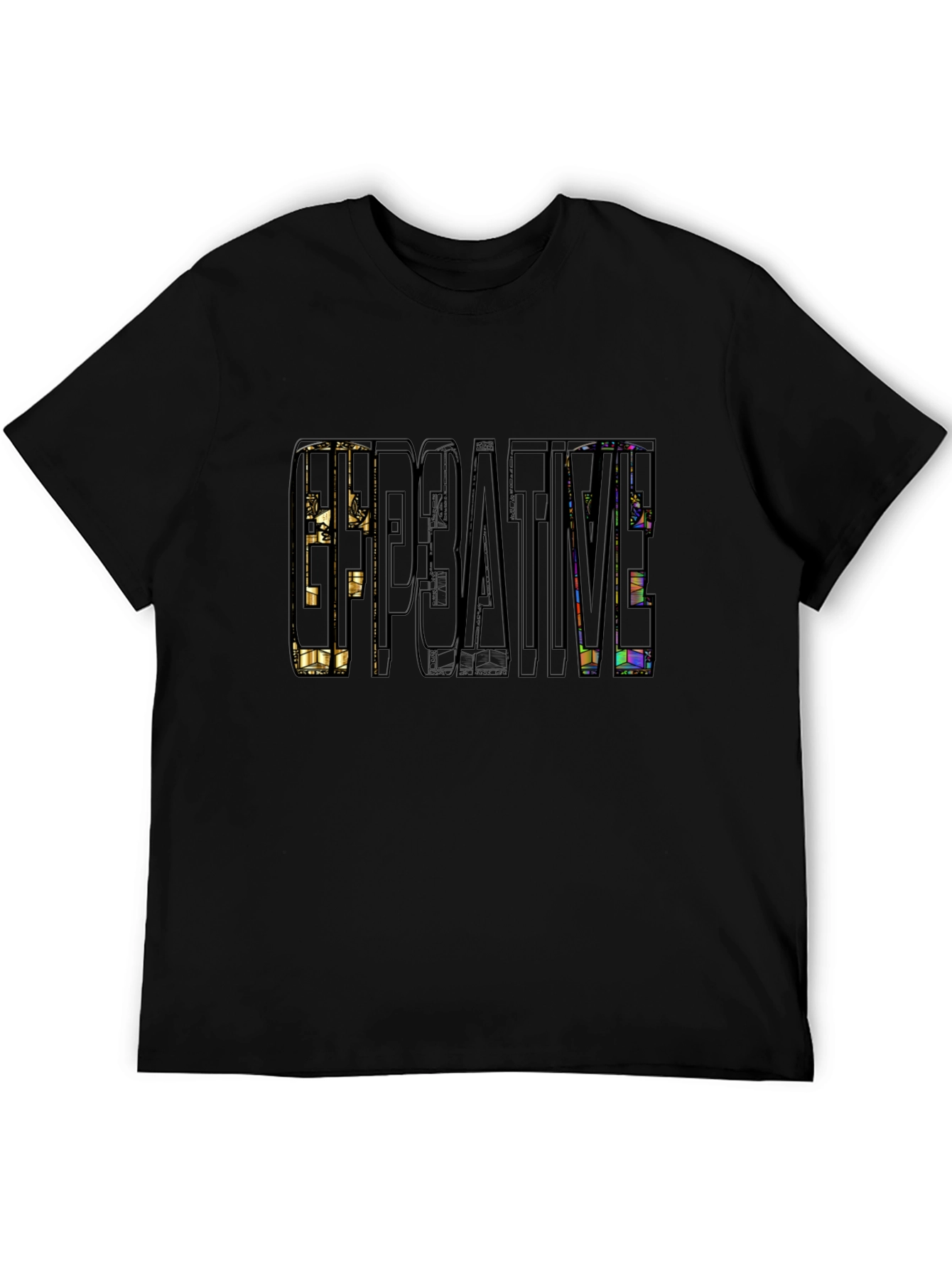 Creative Graphic Tee - Modern Design