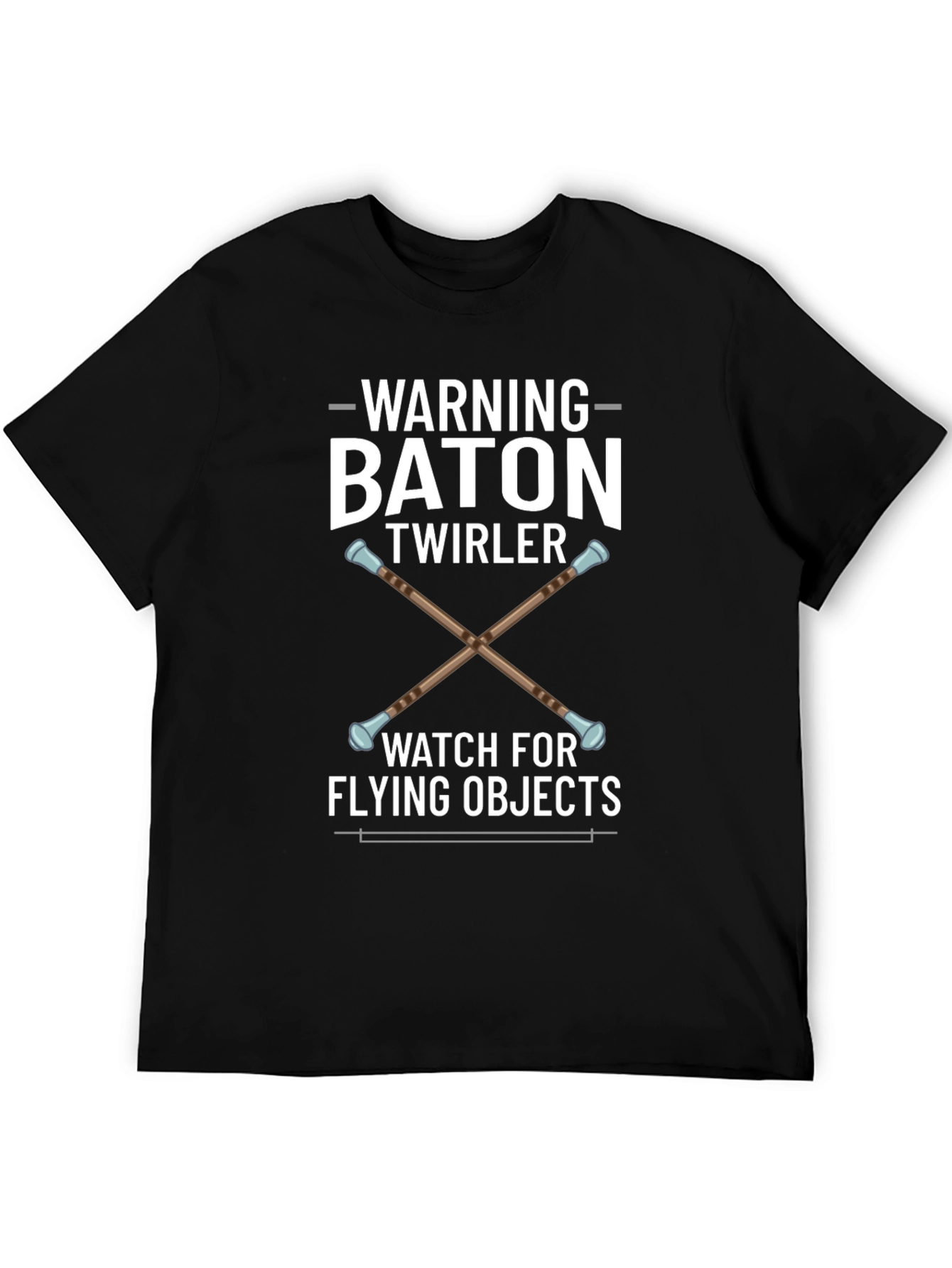 Baton Twirler Warning T-Shirt