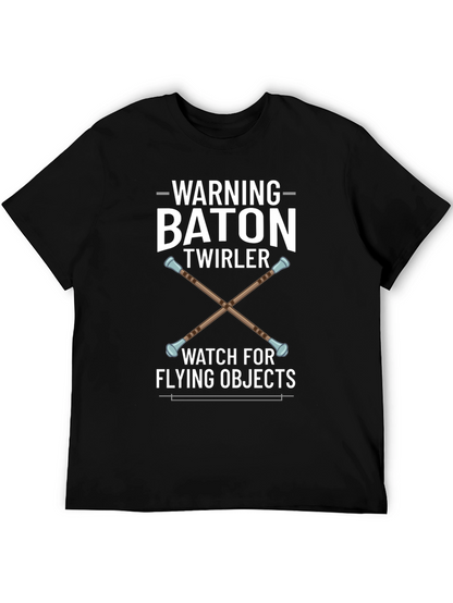 Baton Twirler Warning T-Shirt