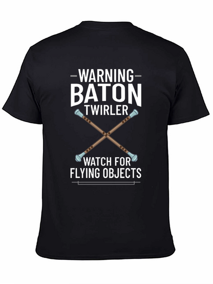 Baton Twirler Warning T-Shirt