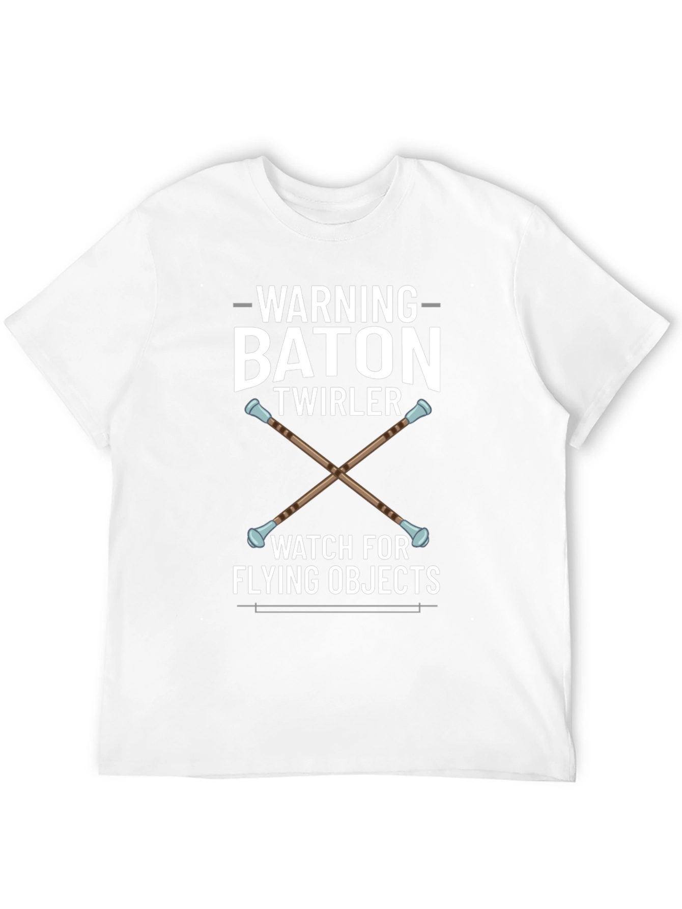 Baton Twirler Warning T-Shirt