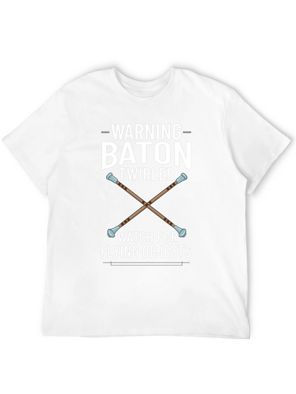 Baton Twirler Warning T-Shirt