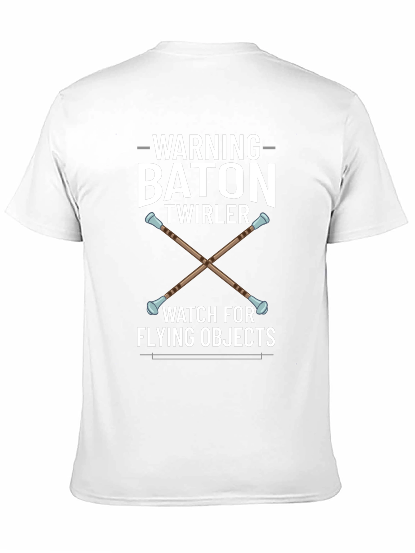 Baton Twirler Warning T-Shirt