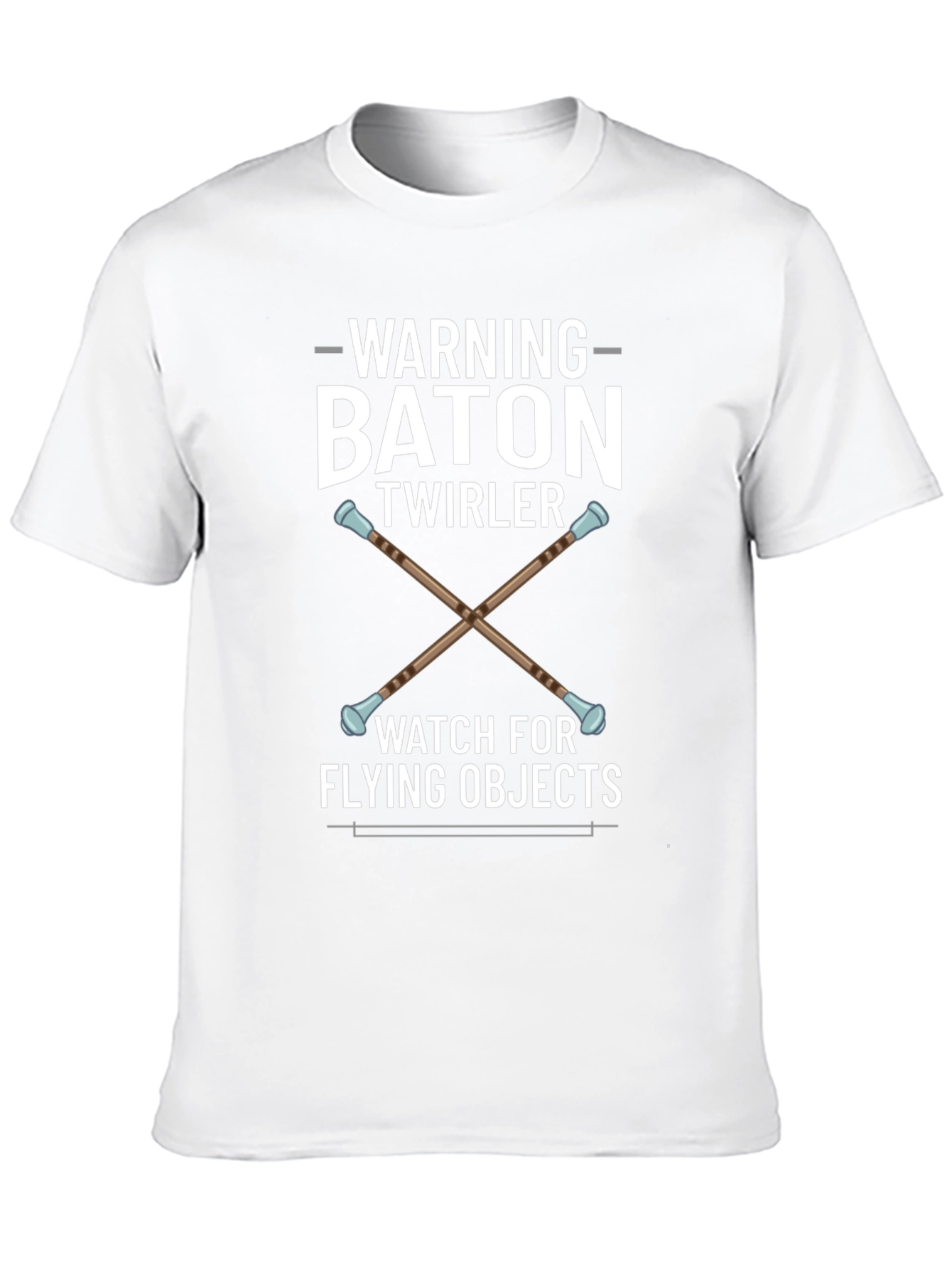 Baton Twirler Warning T-Shirt