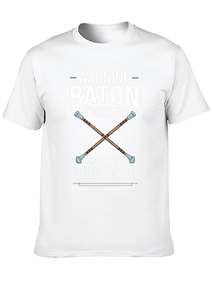 Baton Twirler Warning T-Shirt