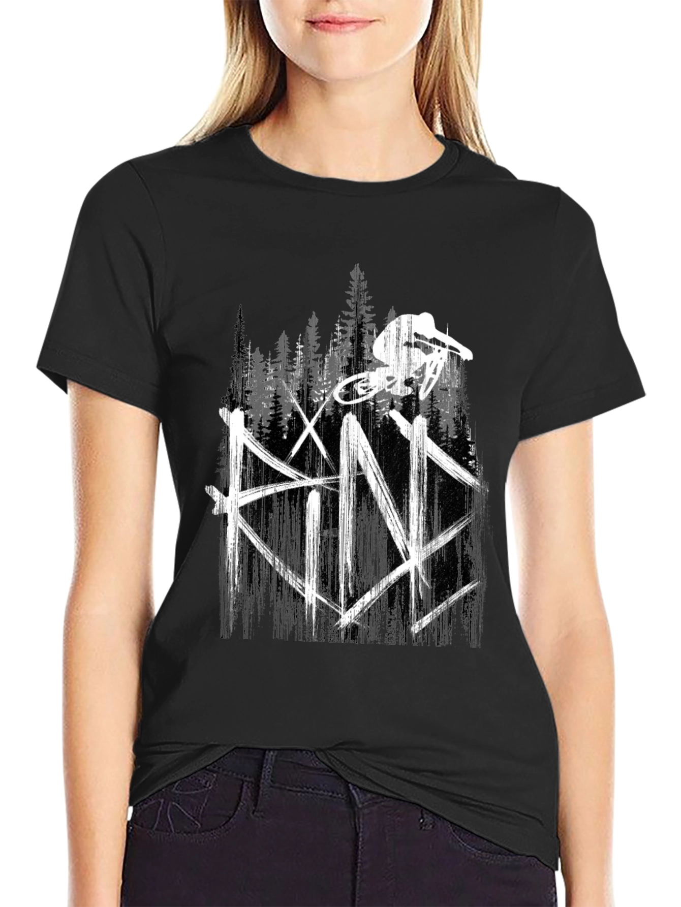 Mountain Bike RIDE Graphic Tee - Adventure Awaits!
