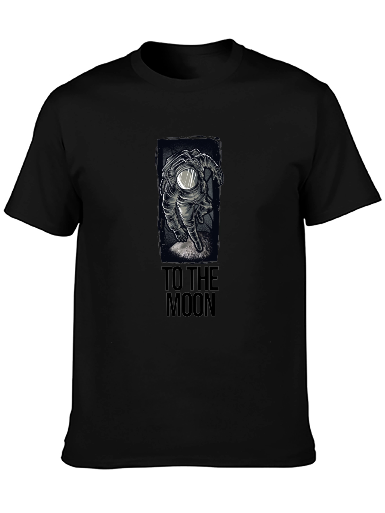 To The Moon Astronaut Graphic T-Shirt