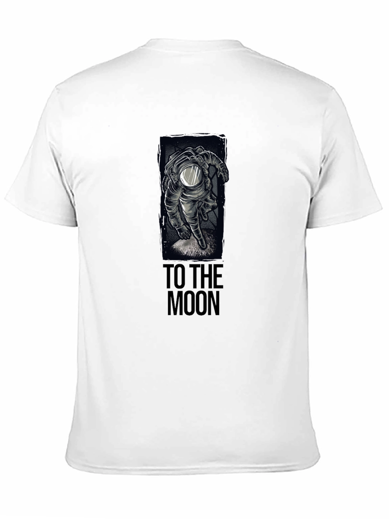 To The Moon Astronaut Graphic T-Shirt