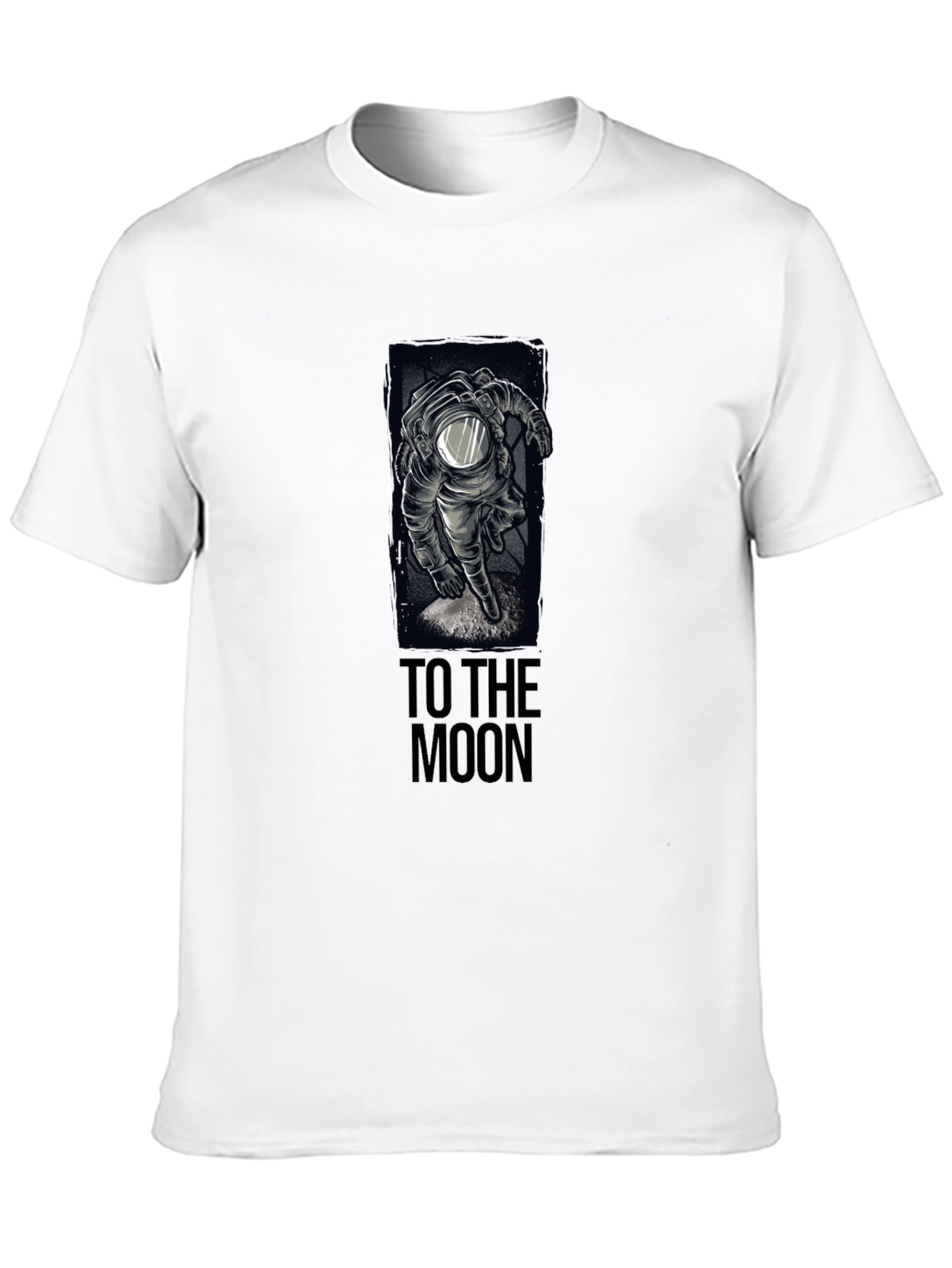 To The Moon Astronaut Graphic T-Shirt