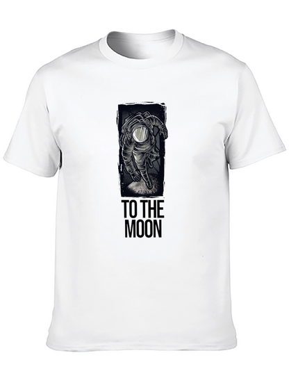 To The Moon Astronaut Graphic T-Shirt