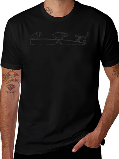Whimsical Balancing Act Graphic Tee