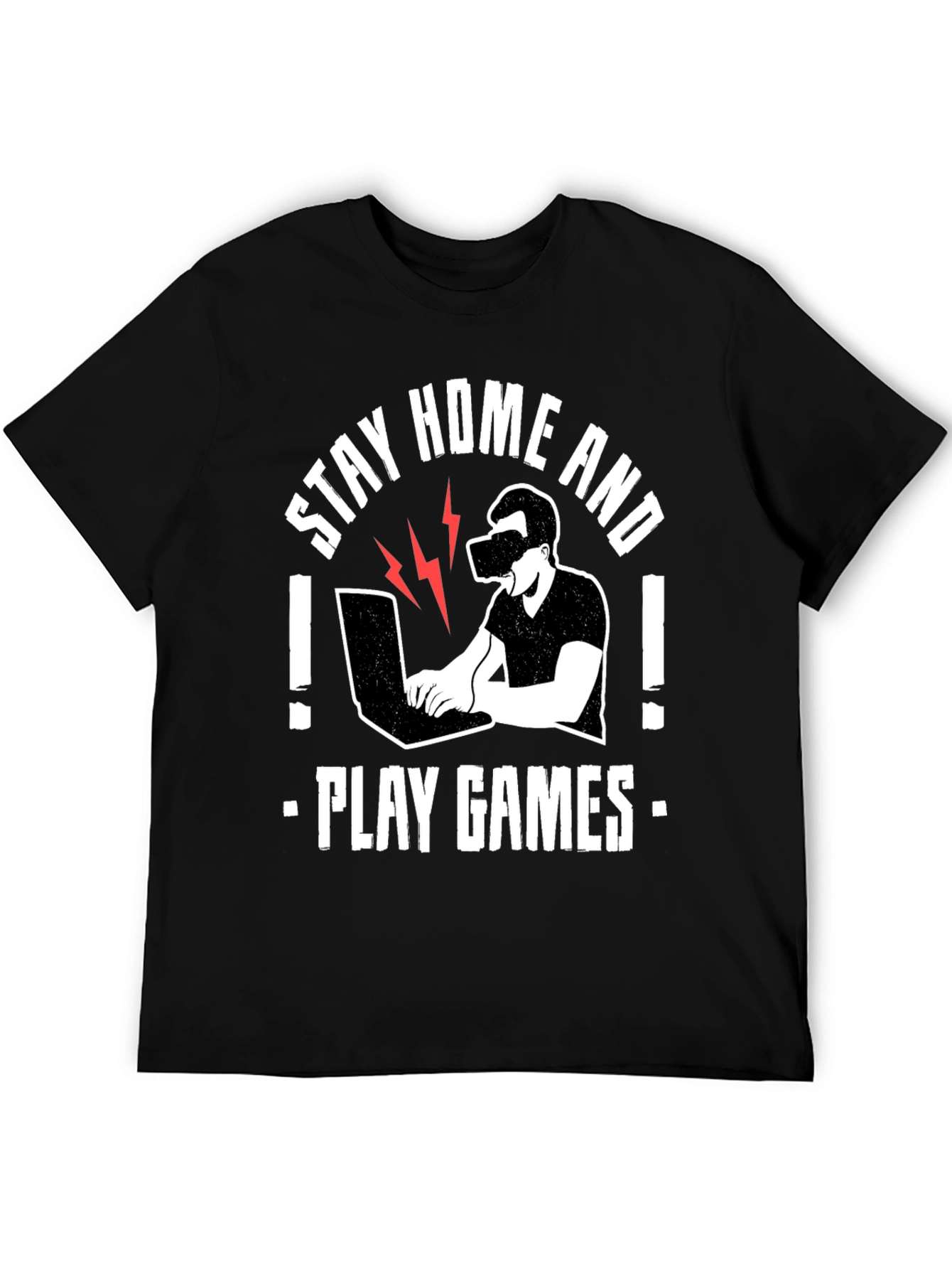 Stay Home and Play Games T-Shirt