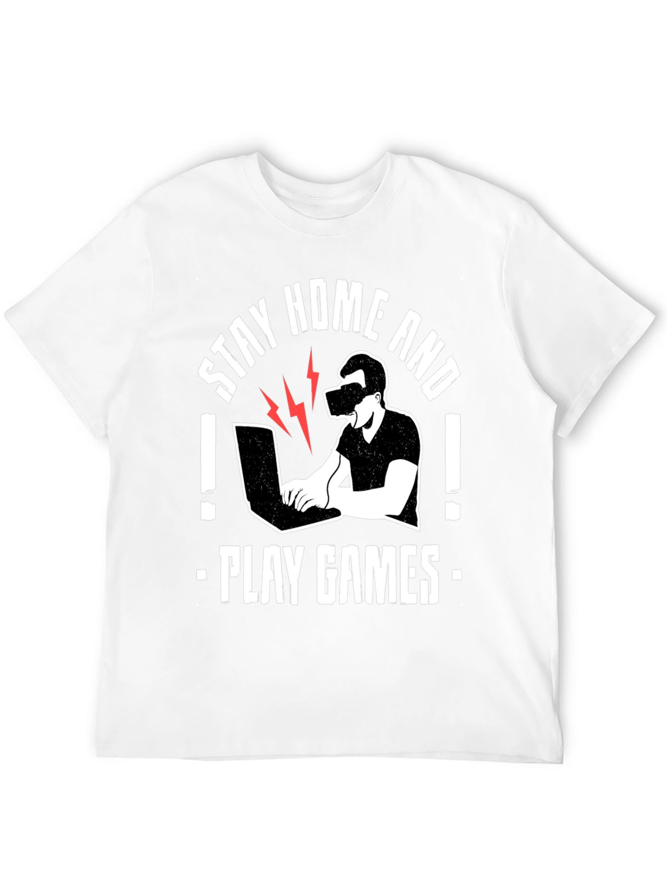 Stay Home and Play Games T-Shirt