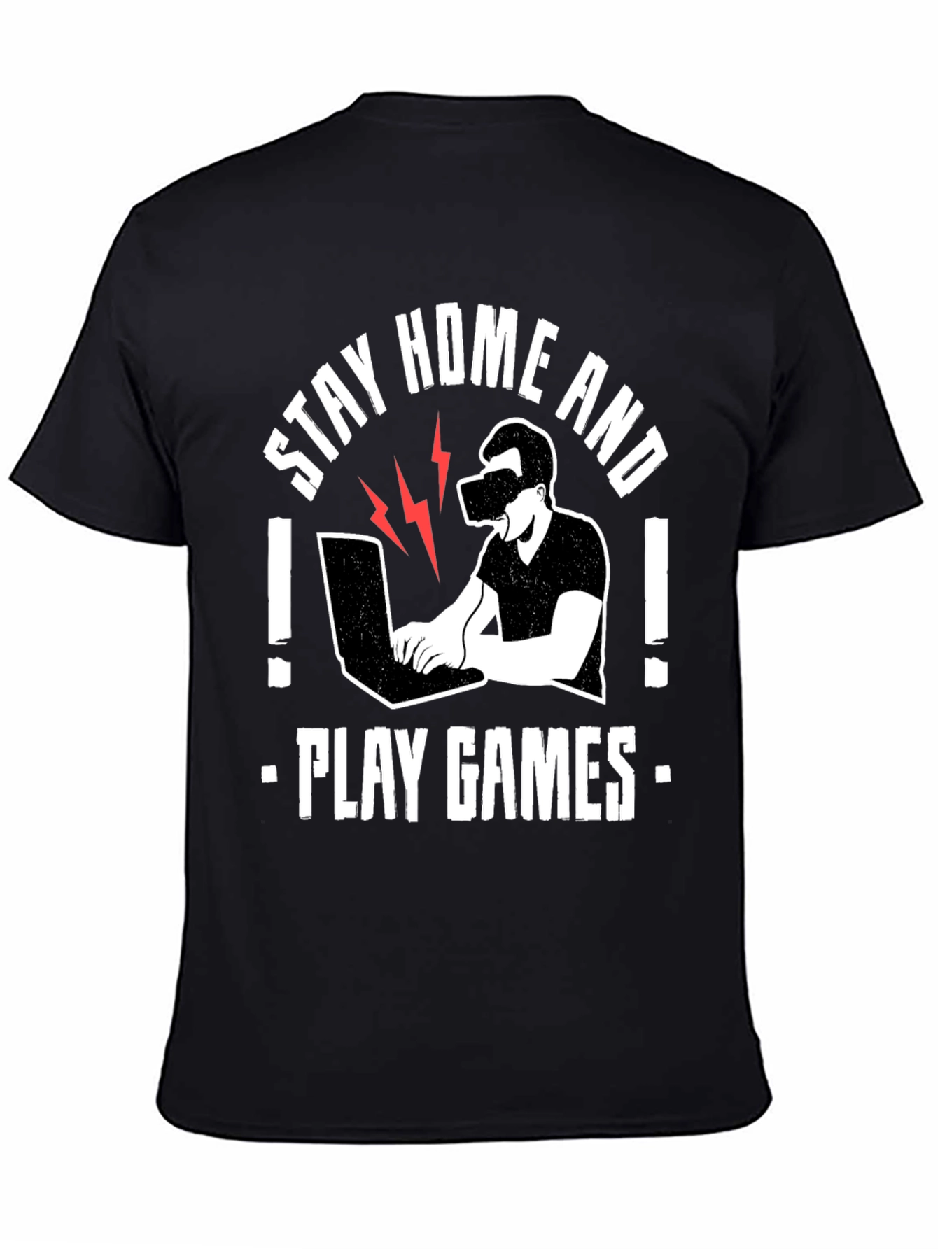 Stay Home and Play Games T-Shirt