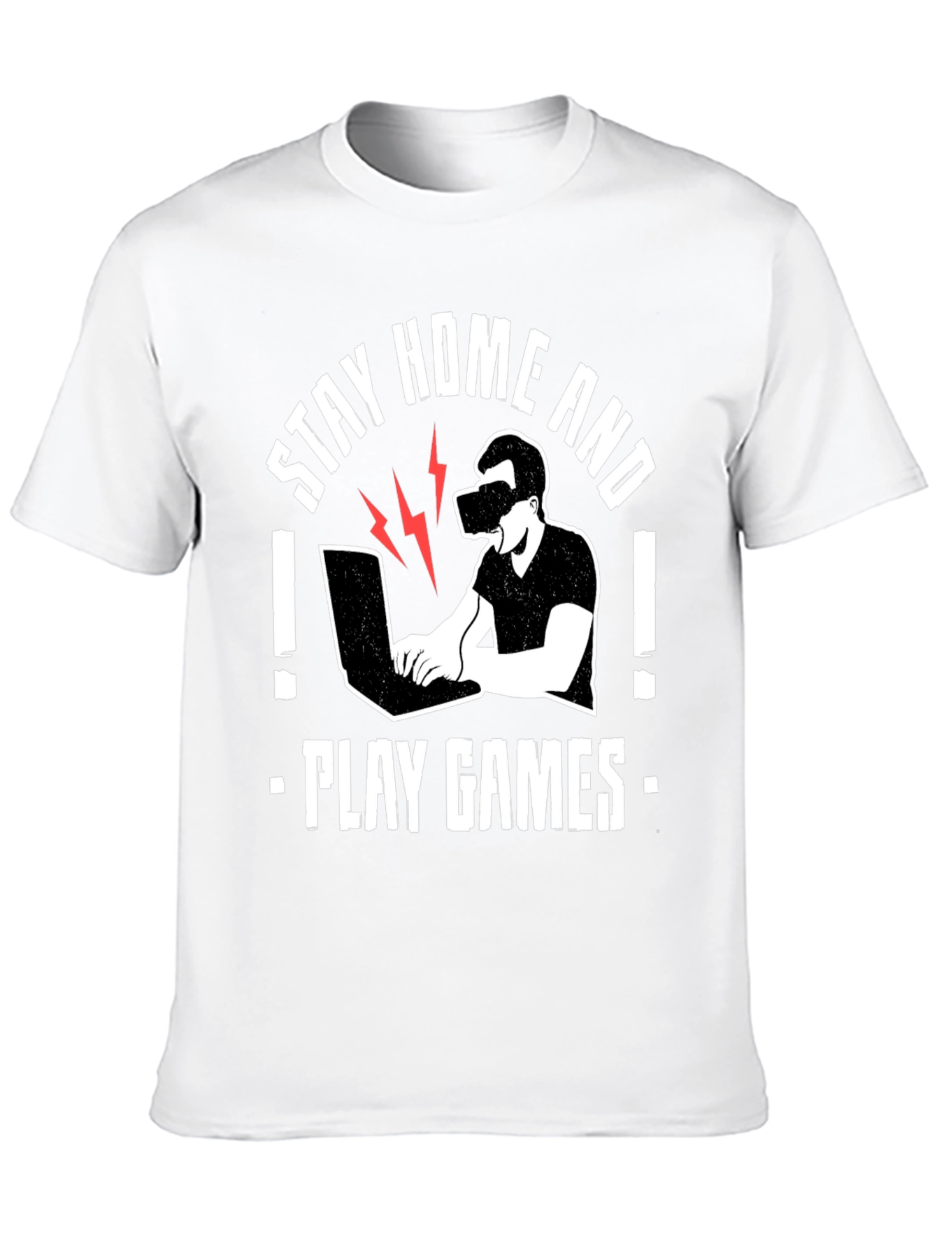 Stay Home and Play Games T-Shirt