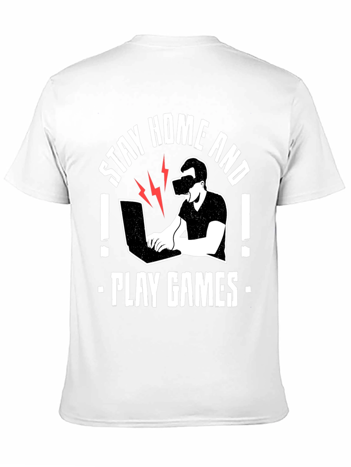 Stay Home and Play Games T-Shirt